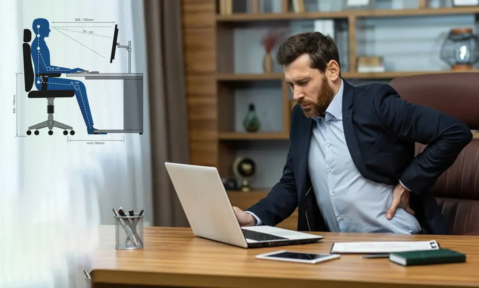 편안한 업무 공간이 만드는 안정적인 척추 균형